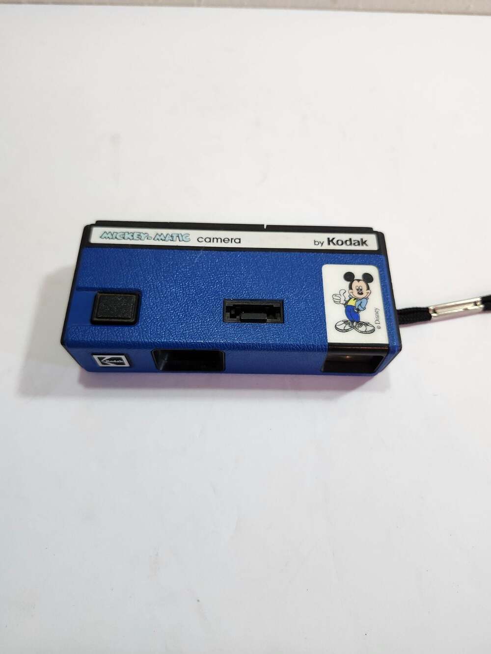 Mickey-Matic Camera by Kodak Blue Vintage 110 Film Camera Disney Mickey Mouse